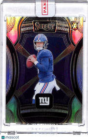 2024 Panini Select Jaxson Dart XRC Silver Rookie #502 New York Giants