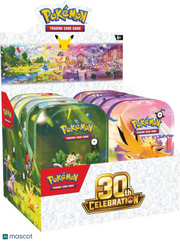 Pokemon TCG: 30th Celebration Mini Tin Display