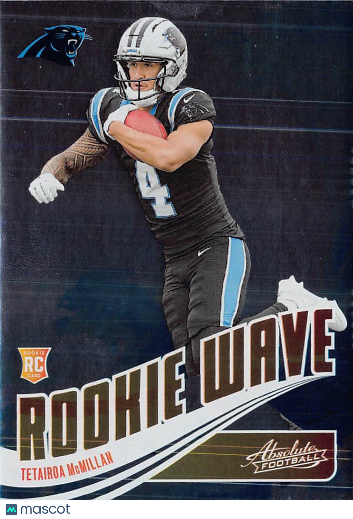 2025 Panini Absolute Football Rookie Wave Tetairoa McMillan RC #RW-TMN Panthers