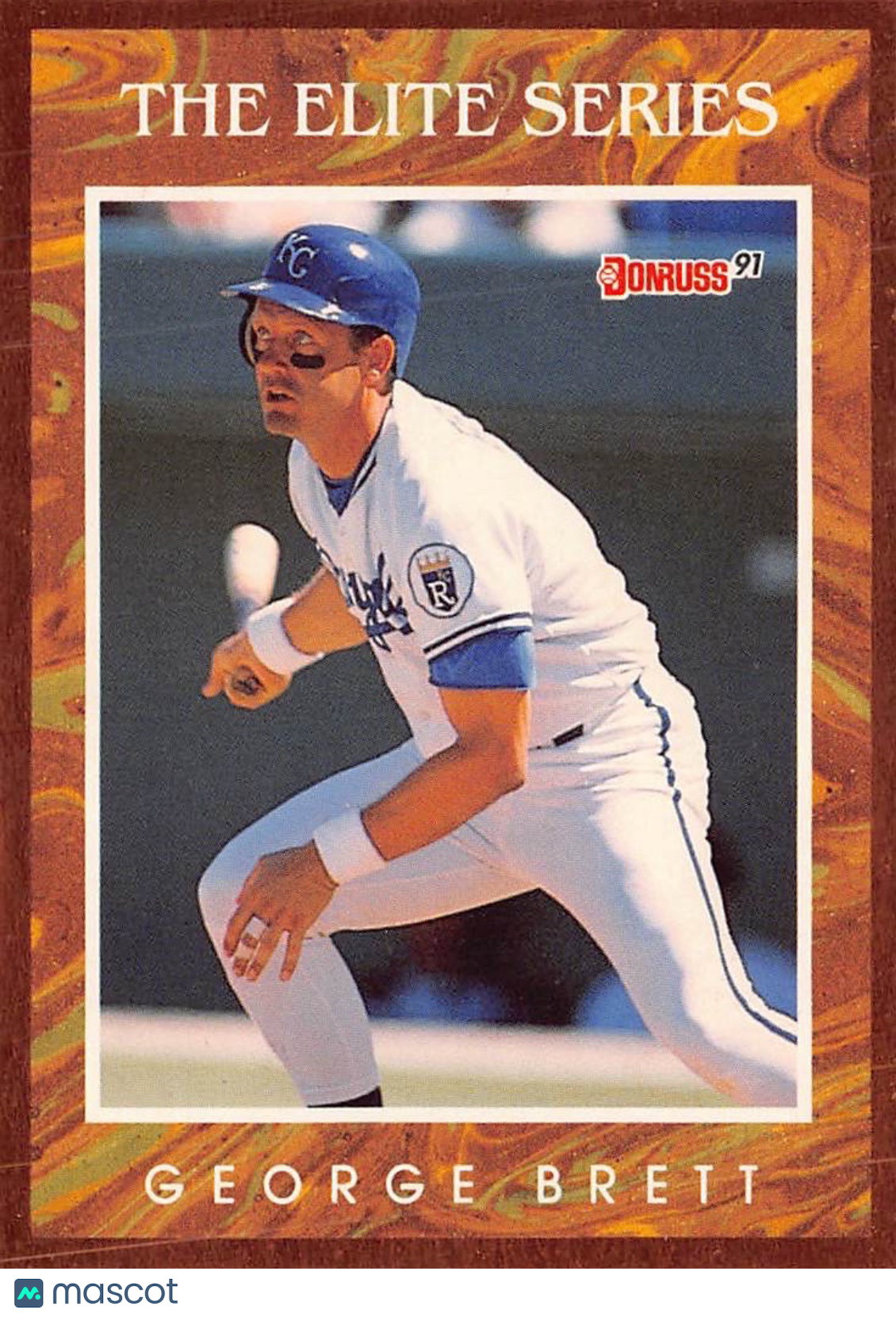 1991 Donruss Elite Series George Brett 1867/10000 #2 Kansas City Royals