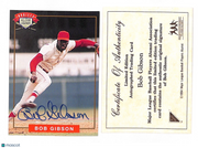 1994 Nabisco All-Star Legends Bob Gibson Autograph St. Louis Cardinals