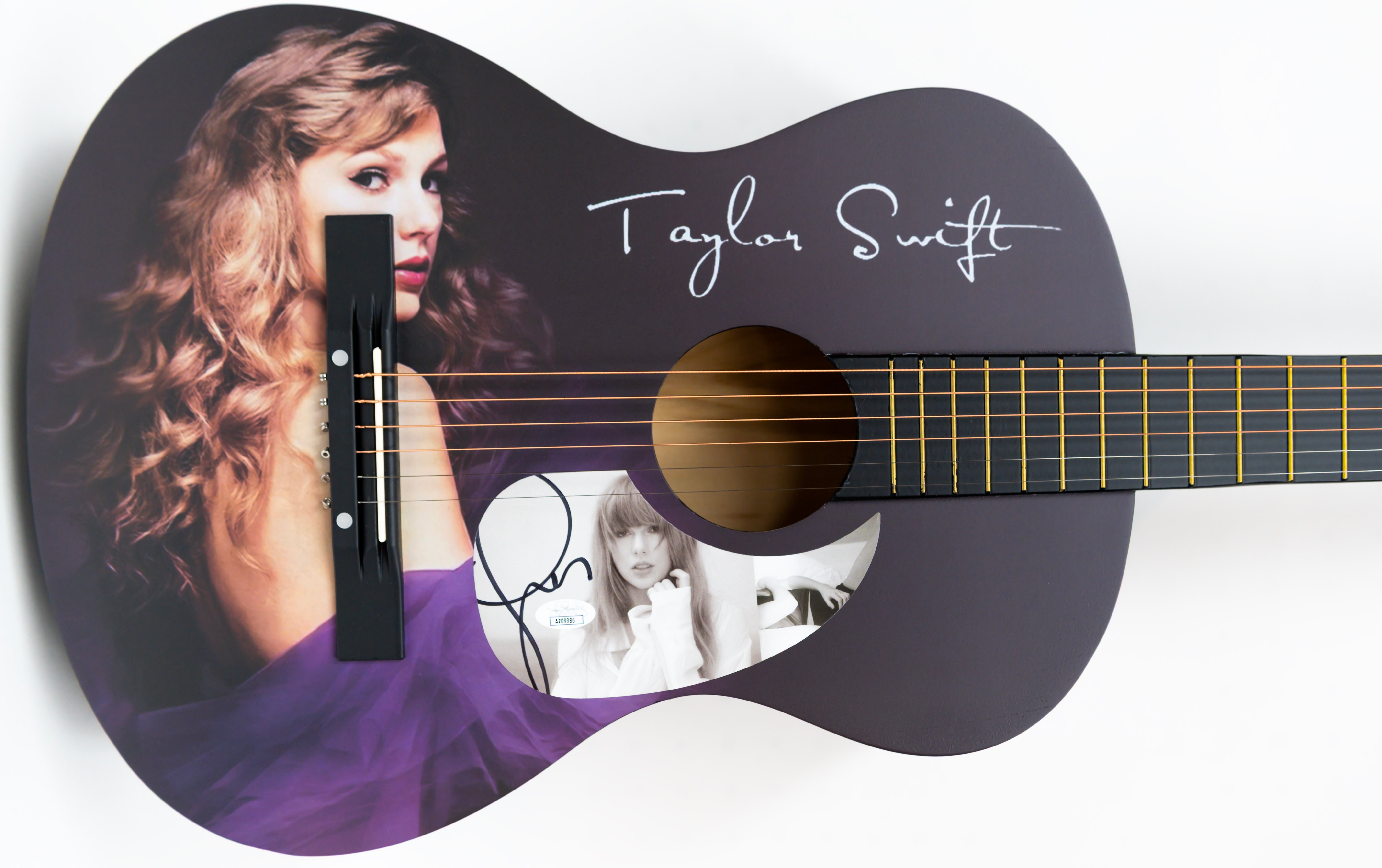 Taylor Swift Signed Souvenir Guitar Raffle Ticket - JSA - Benefits St. Jude
