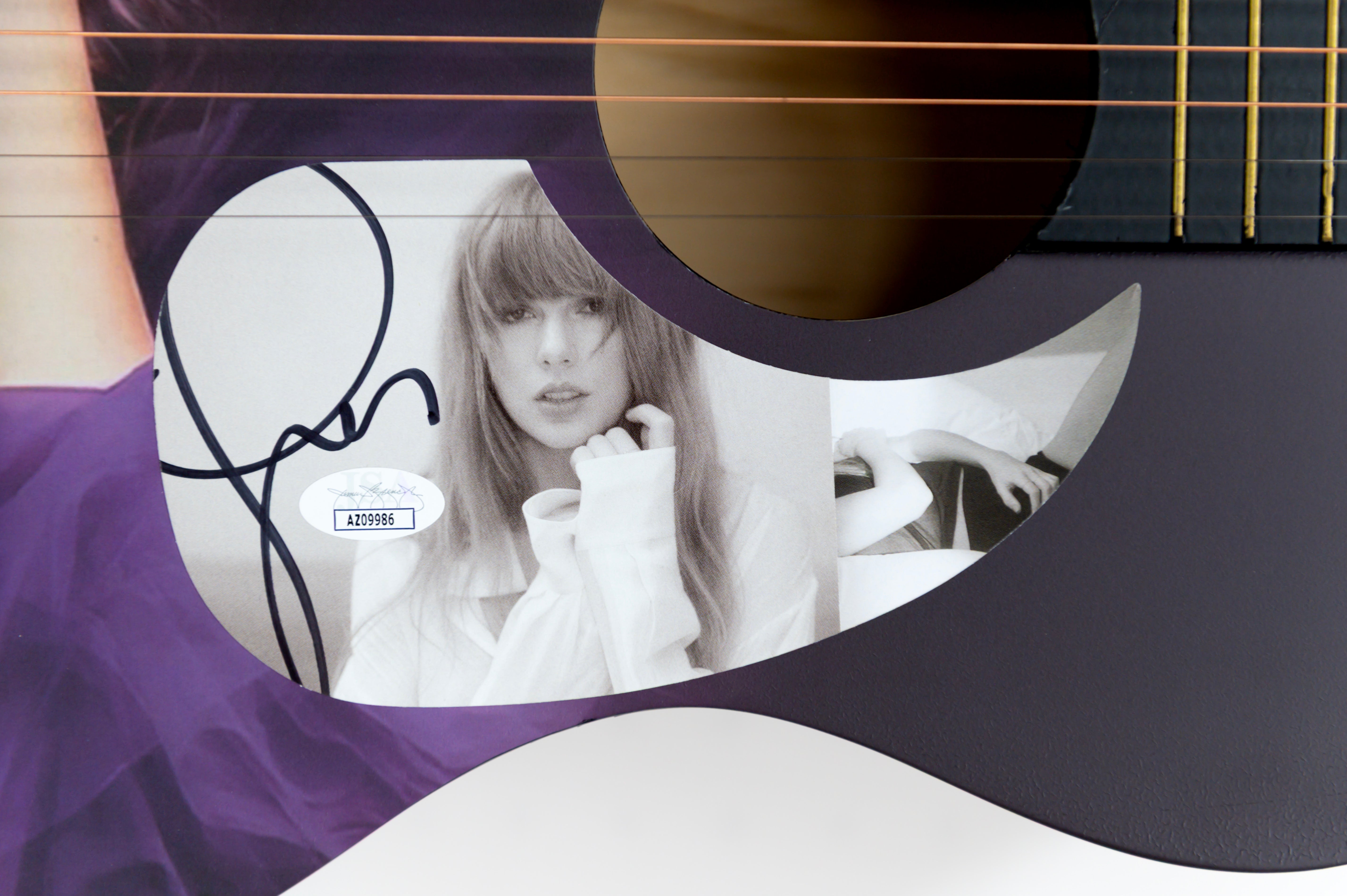 Taylor Swift Signed Souvenir Guitar Raffle Ticket - JSA - Benefits St. Jude