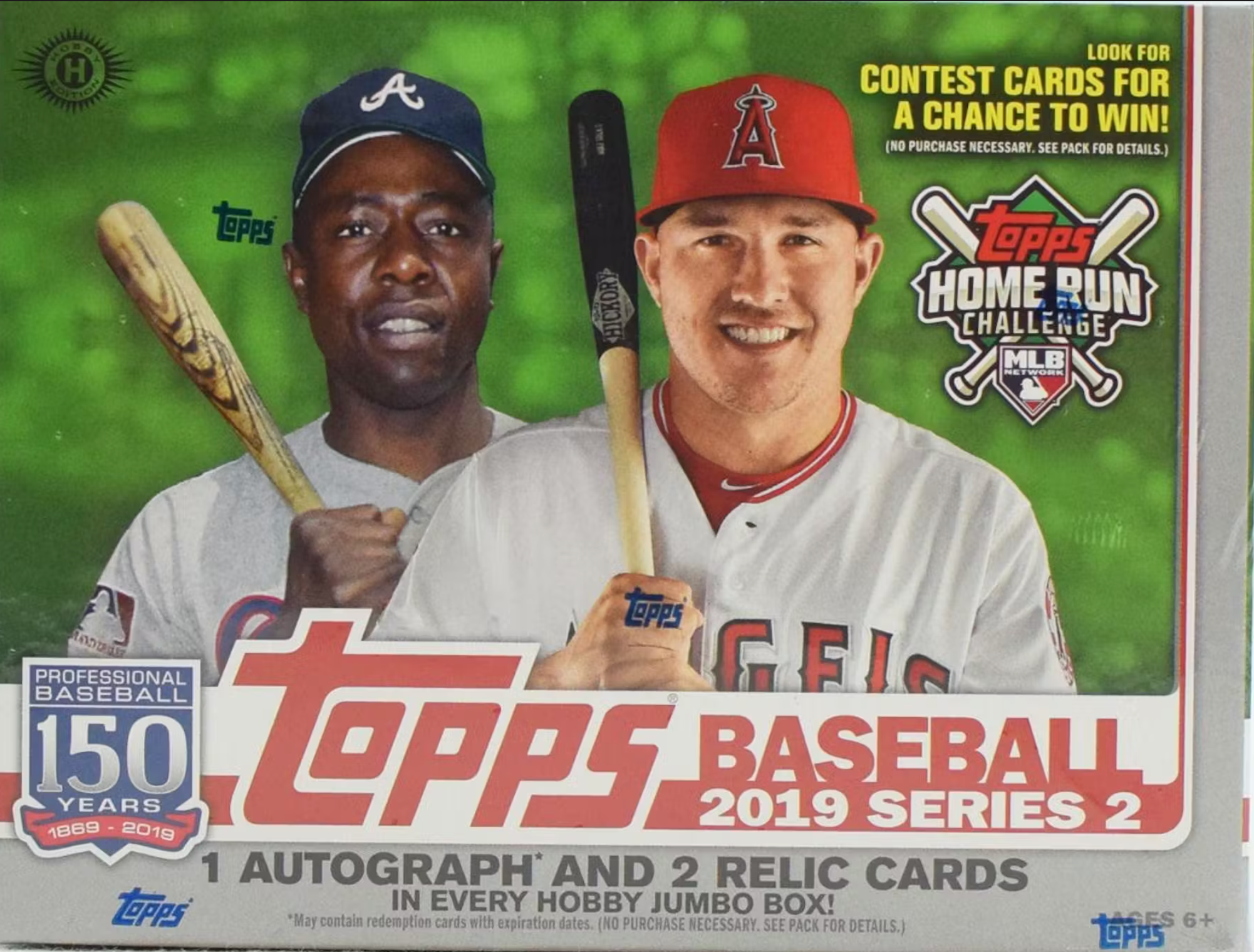 2019 Topps Series 2 Baseball Hobby Jumbo Box
