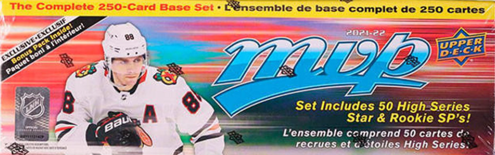 2021-22 Upper Dec MVP Hockey Cards