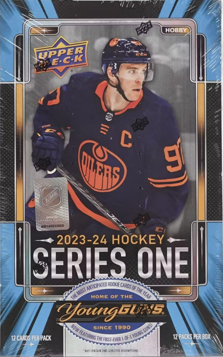 2023/24 Upper Deck Series 1 Hockey Hobby Box