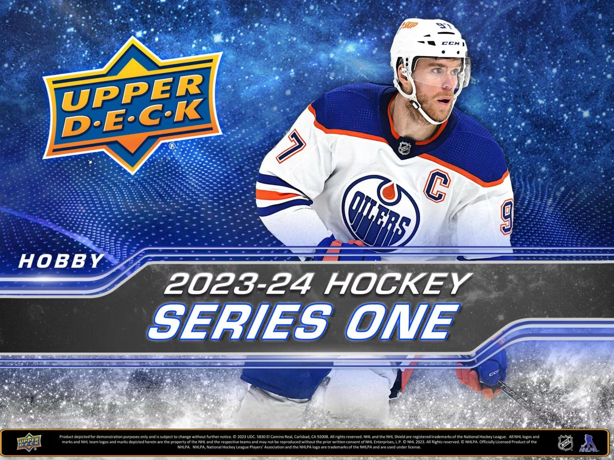2023/24 Upper Deck Series 1 Hockey Hobby Box