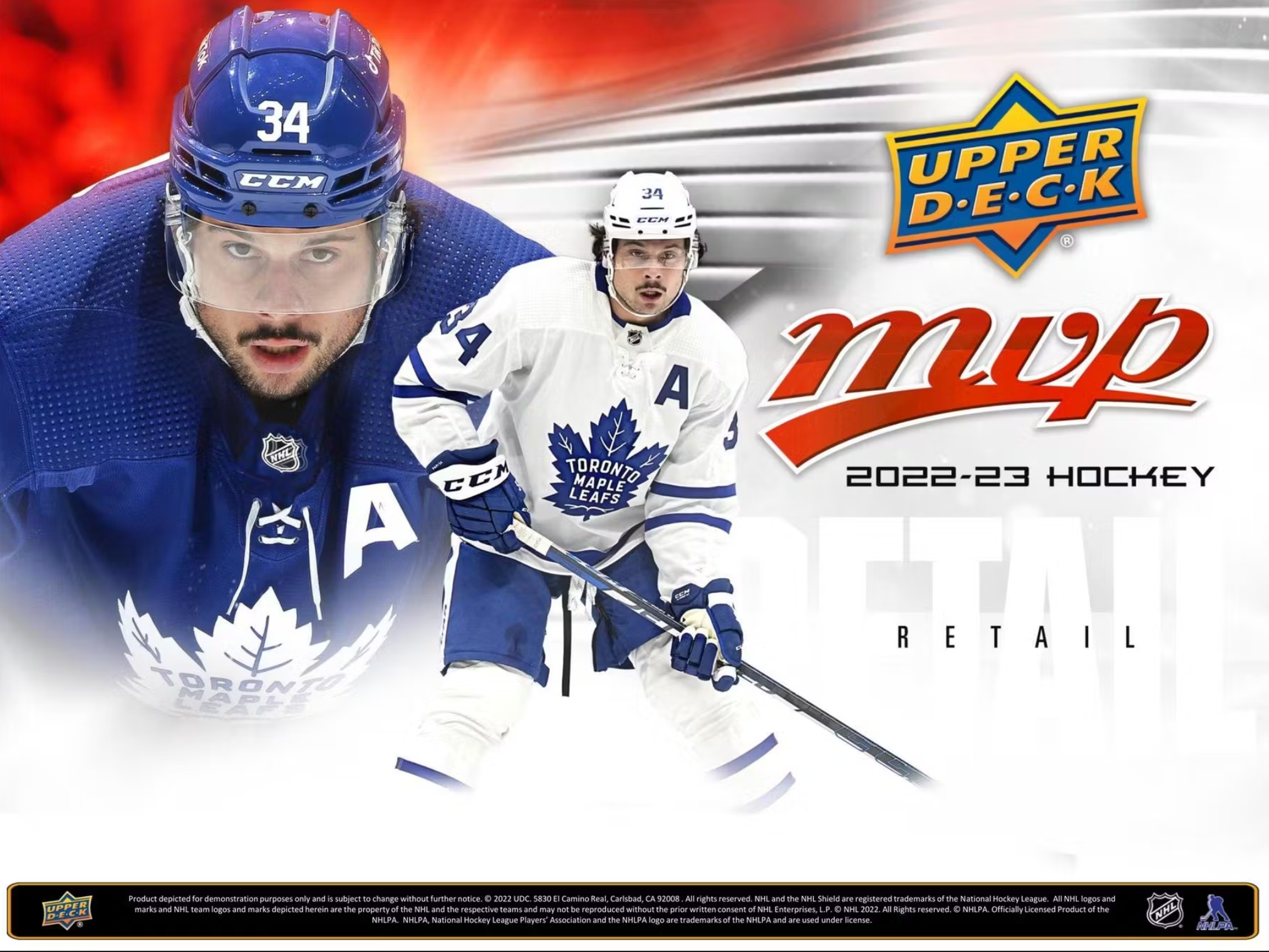 Upper Deck 2022-23 MVP Complete Set