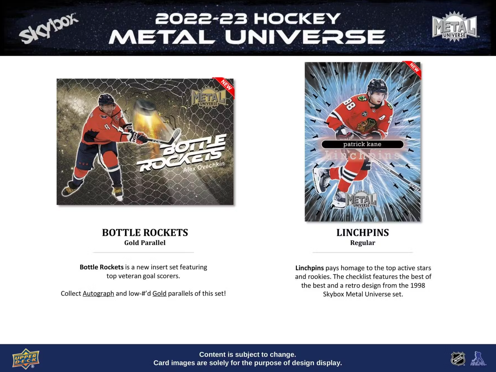 2022-23 Upper Deck Metal Universe Skybox Hockey Hobby Box