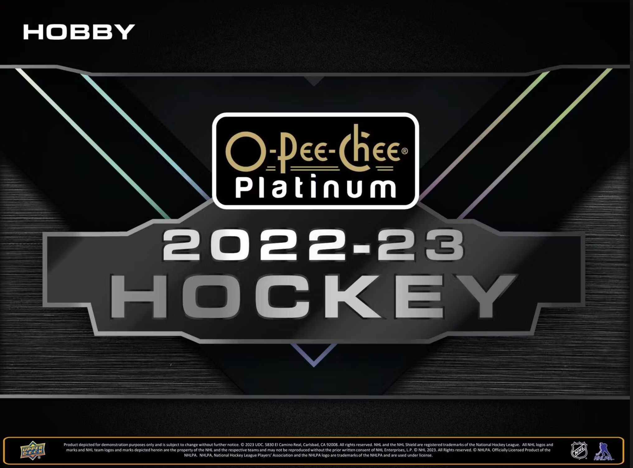 2022-23 Upper Deck O-Pee-Chee Platinum Hockey Hobby Box