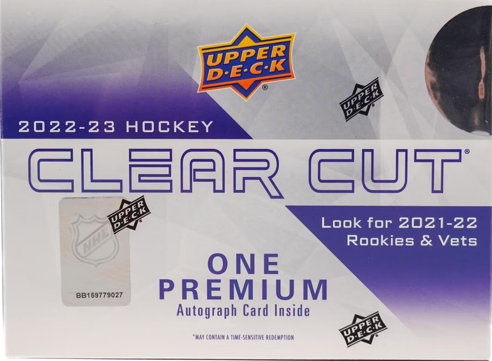 2022-23 Upper Deck Clear Cut Hockey Hobby Box