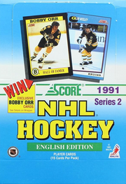 1991 Score Series 2 Hockey Hobby - English Version