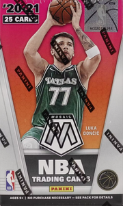 2020/21 Panini Mosaic Basketball Cereal Box (Reactive Red Parallels!)