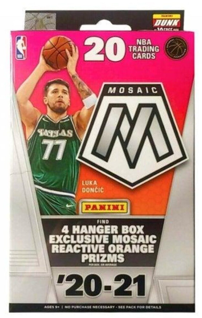 2020-21 Panini Mosaic NBA Basketball Hanger Box