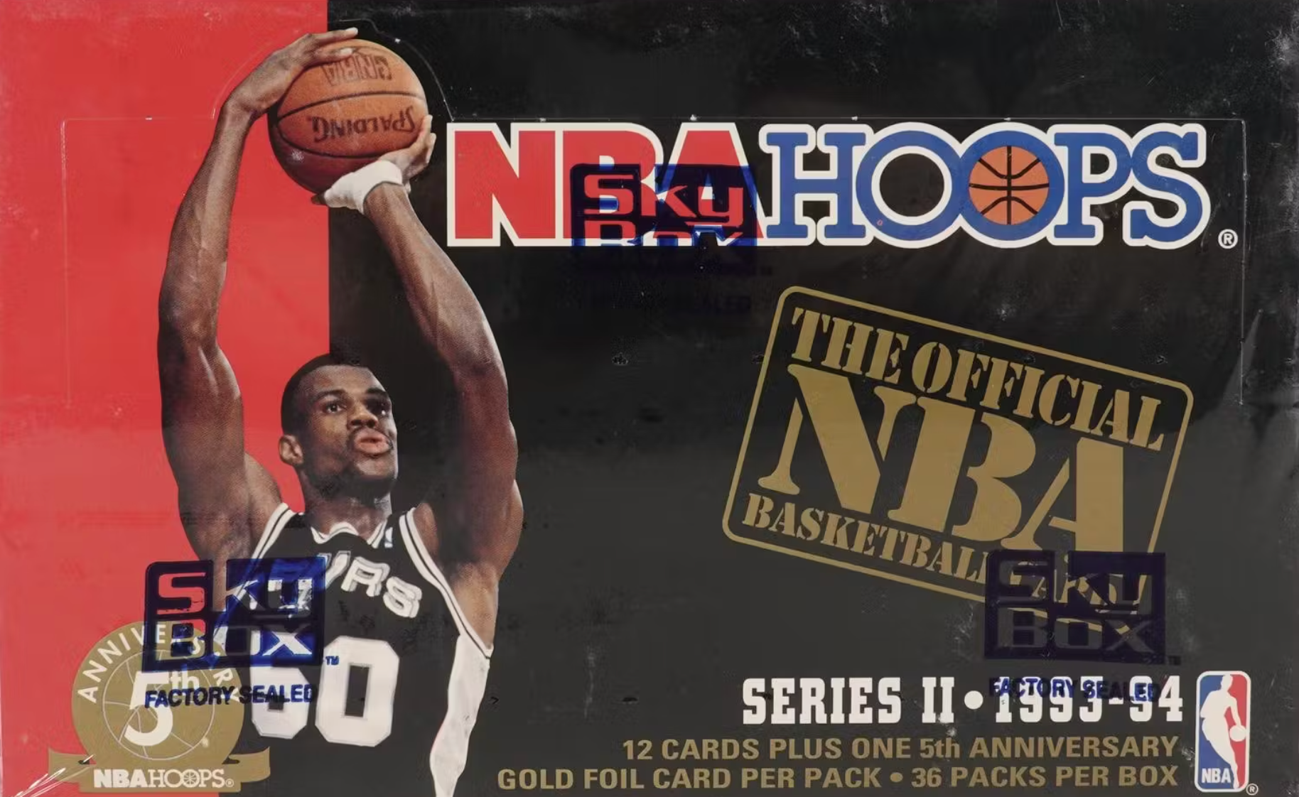 1993-94 Hoops Series 2 Basketball Hobby Box