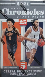 2021-22 Panini Chronicles Basketball Cereal Box