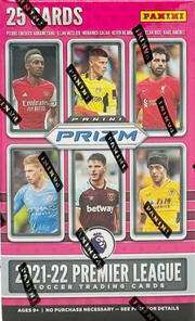 2021-22 Prizm Premier League Soccer Cereal Box