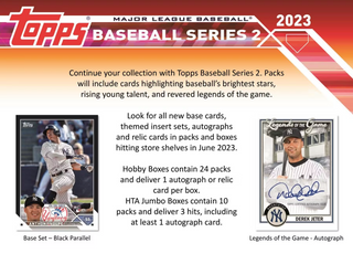 2023 Topps Series 2 Baseball Hobby Jumbo Box