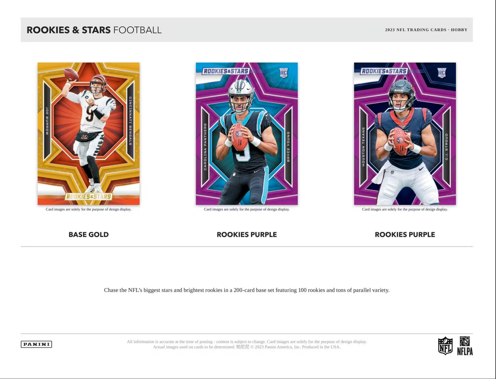 2023 Panini Rookies & Stars Football Hobby Box