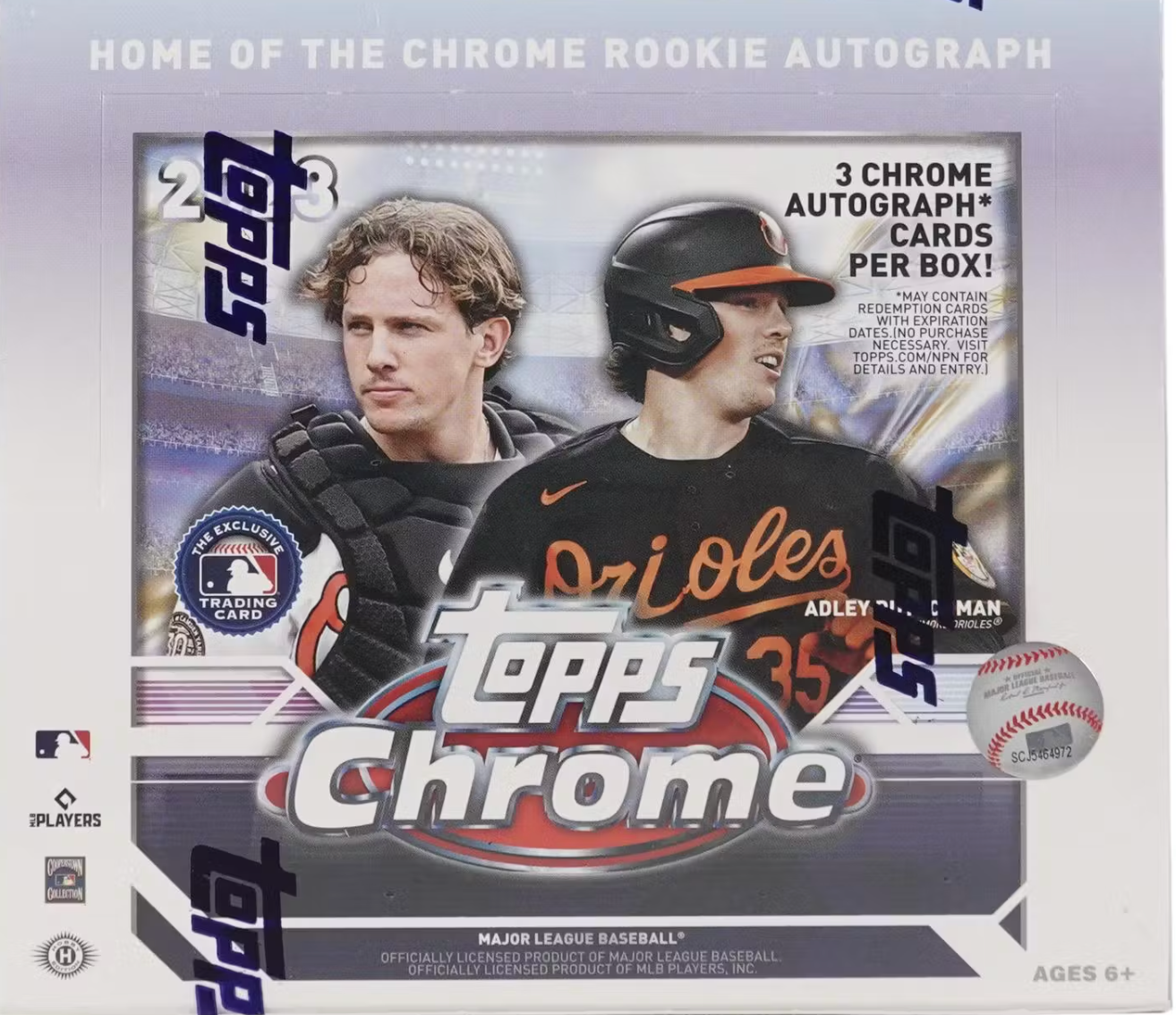 2023 Topps Chrome Baseball Jumbo Box