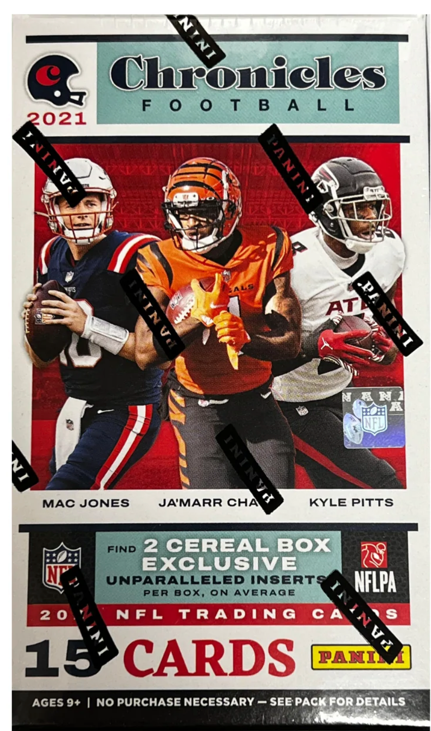 2021 Panini Chronicles Football Cereal Box