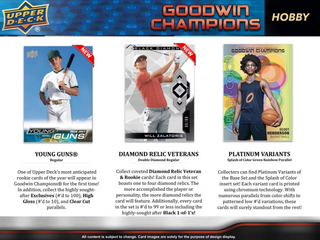 2023 Upper Deck Goodwin Champions Exclusive Edition