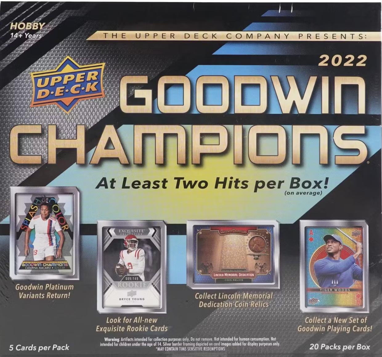 2022 Upper Deck Goodwin Champions Hobby Box