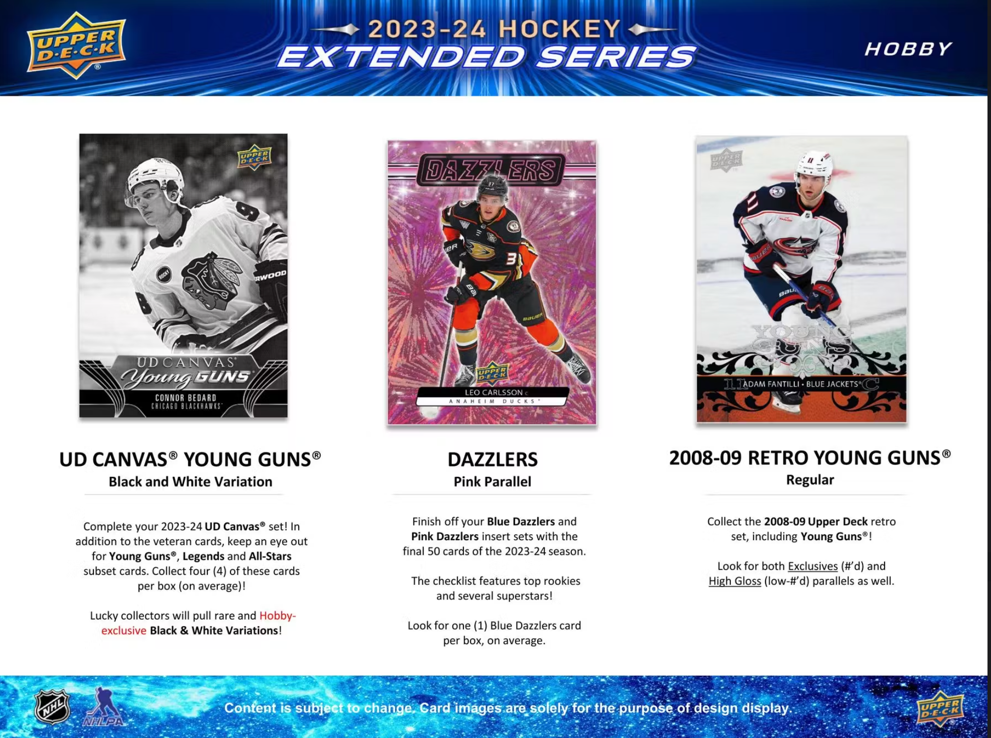 2023-24 Upper Deck Extended Series Hockey Hobby Box