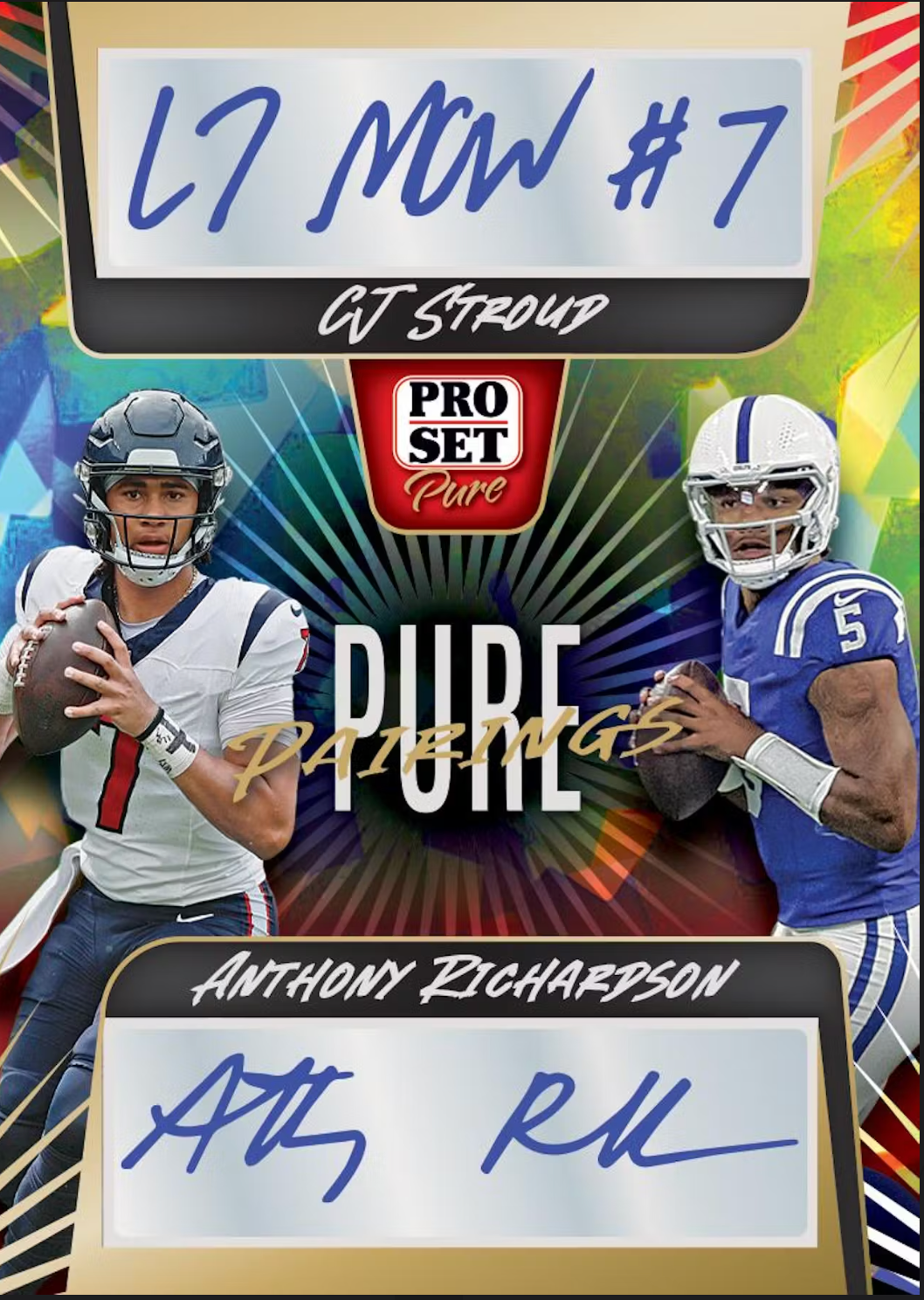 2023 Leaf Pro Set Pure Football Hobby Box