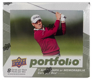 2024 Upper Deck Portfolio Golf Hobby Box