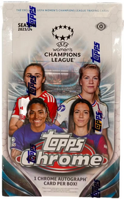 2023/24 Topps Chrome UEFA Women's Champions League Soccer Hobby Box