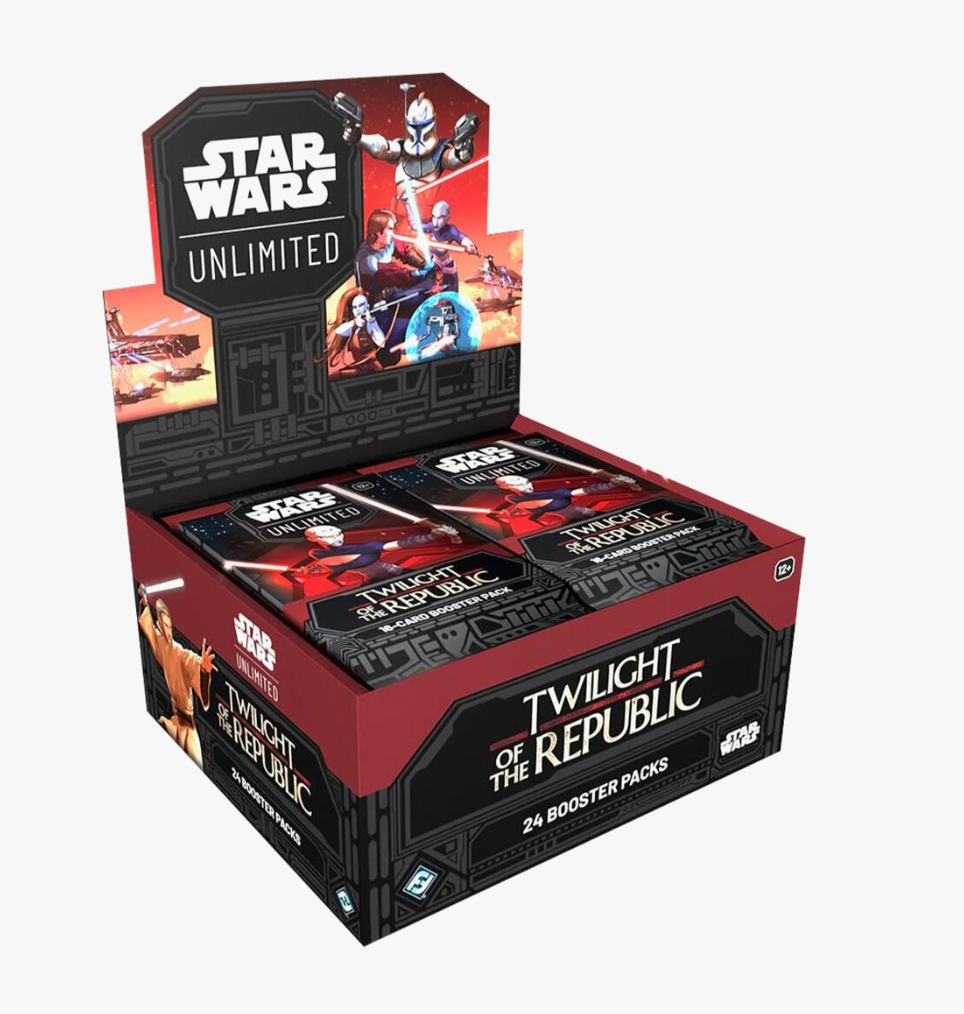 Star Wars Unlimited Twilight of the Republic Booster Display