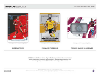 2023/24 Panini Impeccable Premier League EPL Soccer Hobby Box