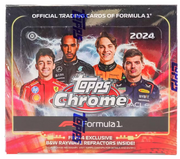 2024 Topps Chrome F1 Formula 1 Qualifying Lap Hobby Box