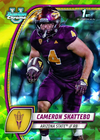 2024 Bowman University Chrome Sapphire Edition Football Box