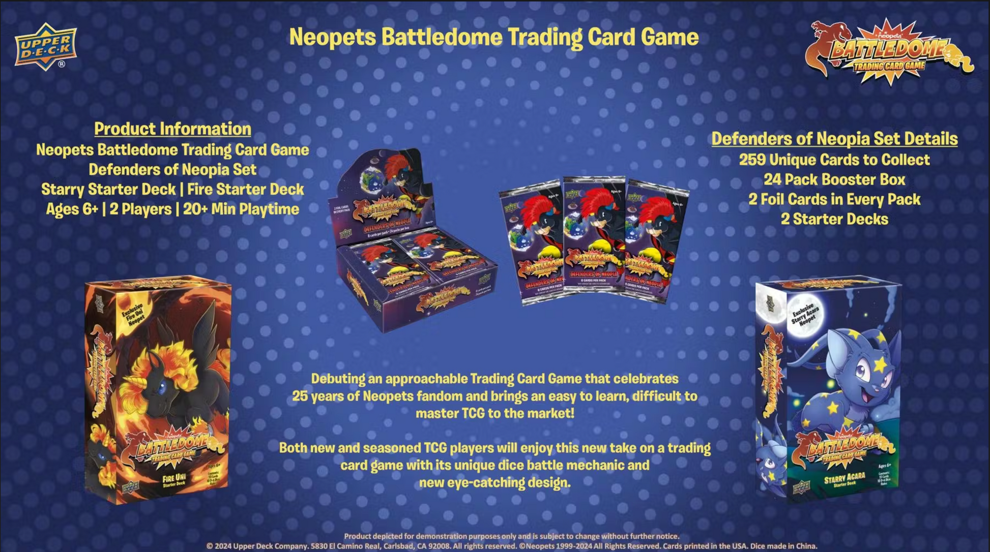 Neopets Battledome - Defenders of Neopia Booster Box Neopets Battledome - Defenders of Neopia Booster Box