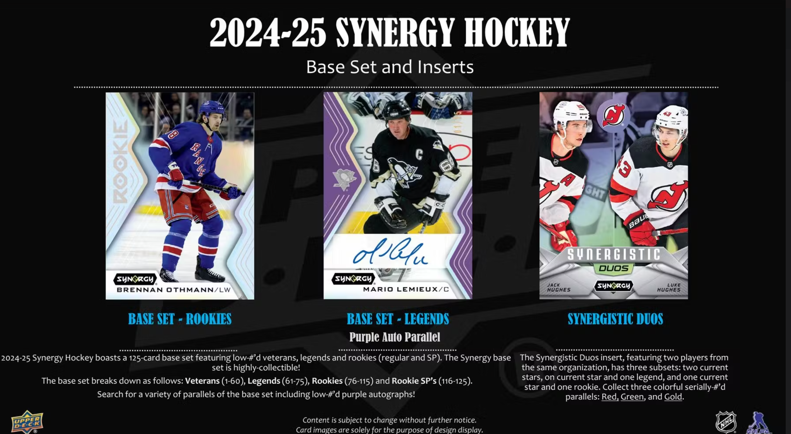 2024/25 Upper Deck Synergy Hockey Hobby Box