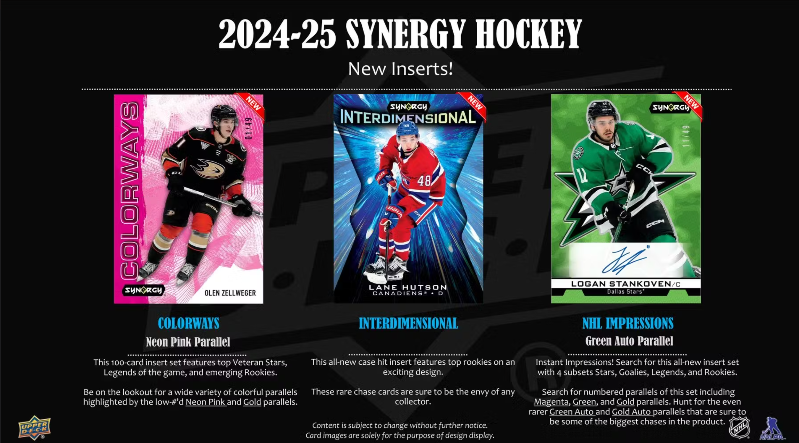 2024/25 Upper Deck Synergy Hockey Hobby Box