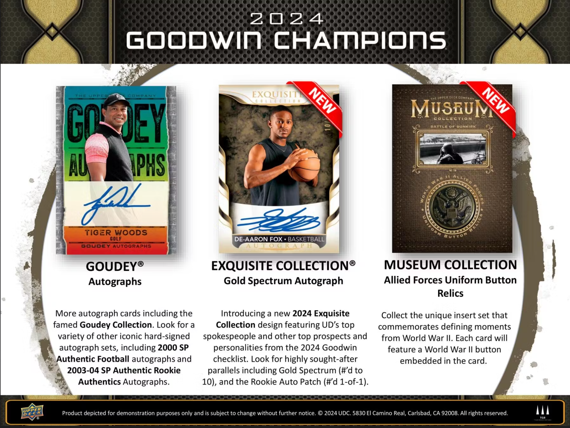 2024 Upper Deck Goodwin Champions Hobby Box