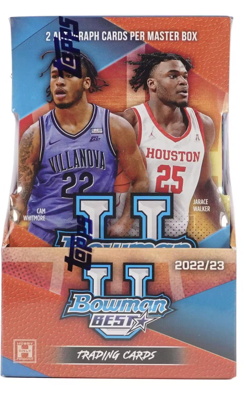 2022/23 Bowman University's Best Basketball Hobby Box