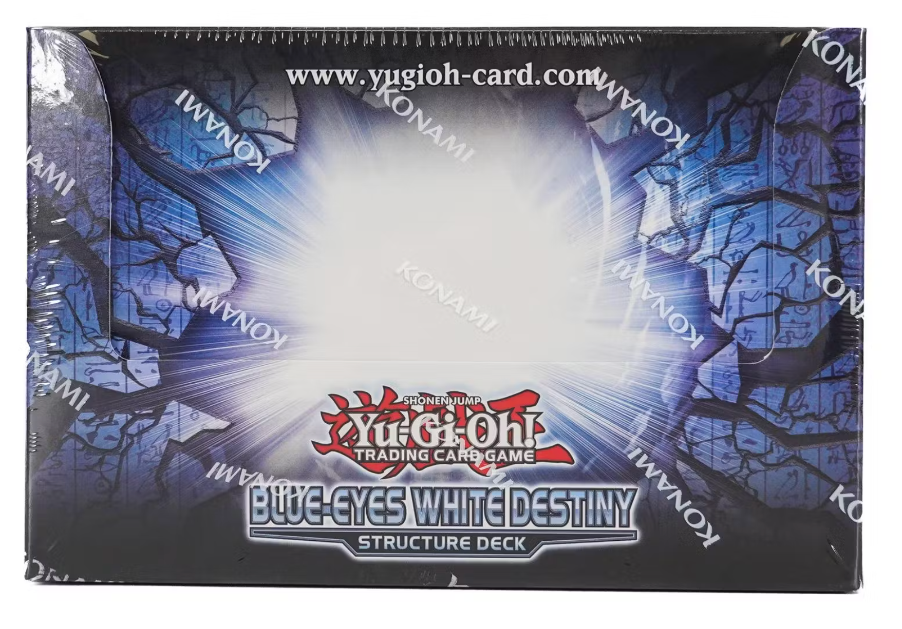Yu-Gi-Oh Blue-Eyes White Destiny Structure Deck Box