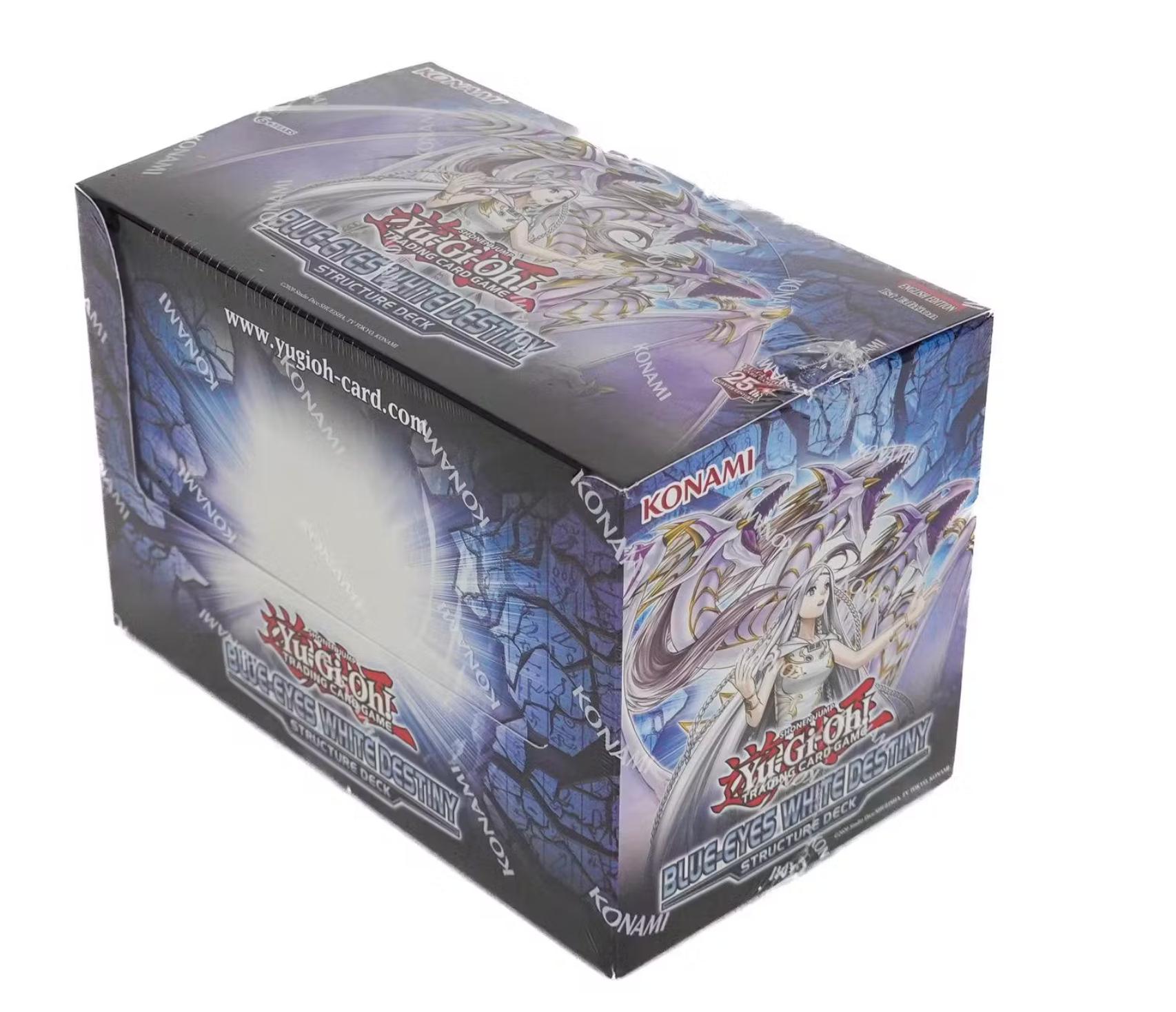 Yu-Gi-Oh Blue-Eyes White Destiny Structure Deck Box