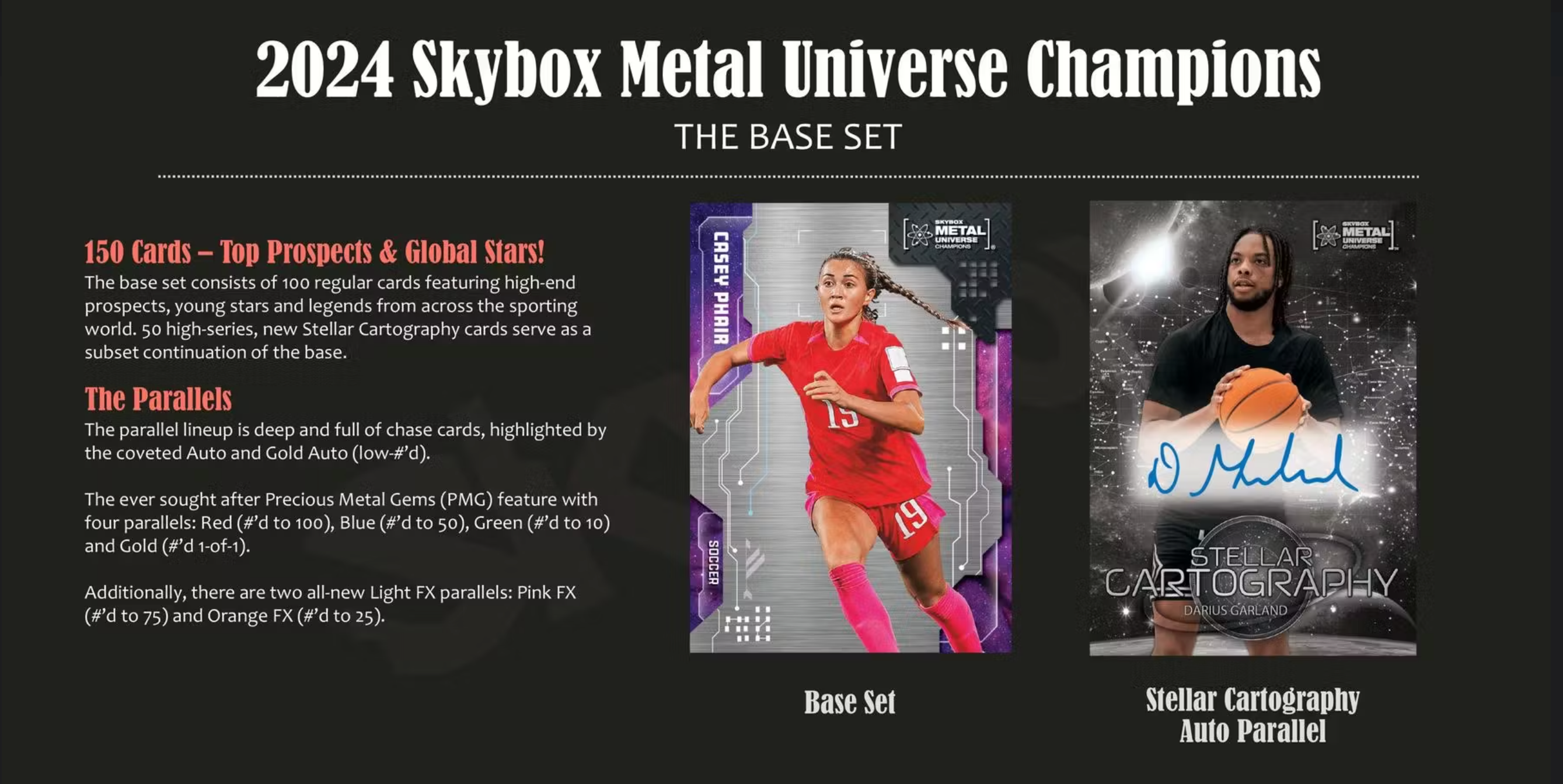 2024 Upper Deck Skybox Metal Universe Champions Hobby Box