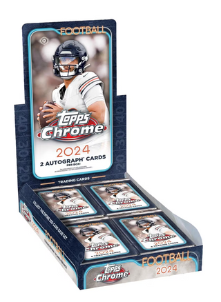 2024 Topps Chrome Football Hobby Box
