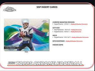 2024 Topps Chrome Football Breaker Delight Box