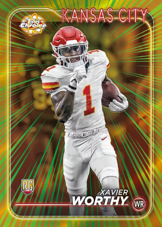 2024 Topps Chrome Football Breaker Delight Box