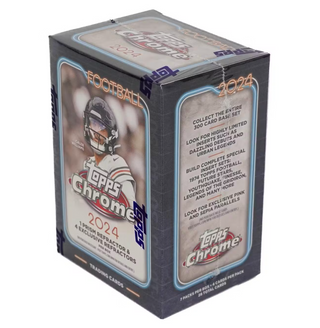 2024 Topps Chrome Football 7-Pack Blaster Box