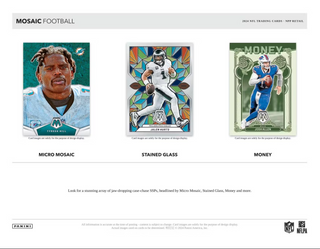 2024 Panini Mosaic Football 6-Pack Blaster Box