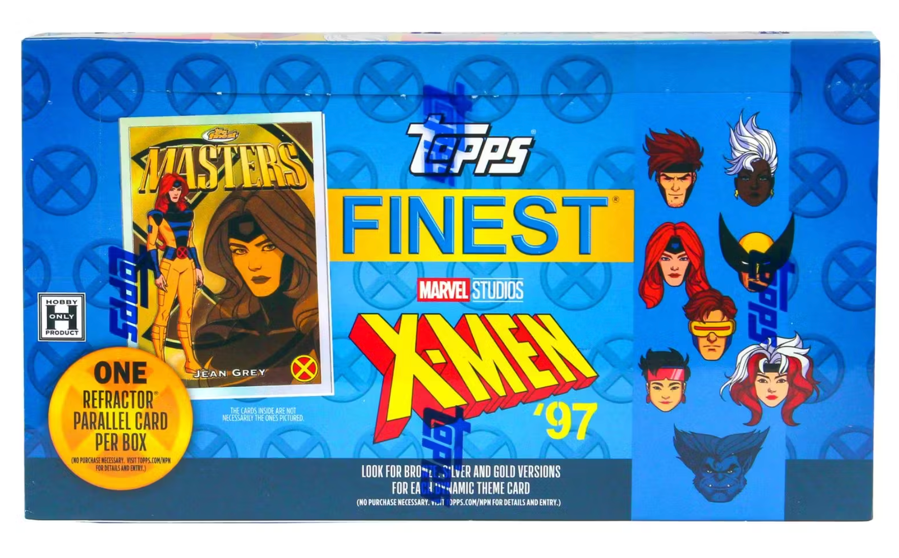 2025 Topps Finest X-Men Hobby Box