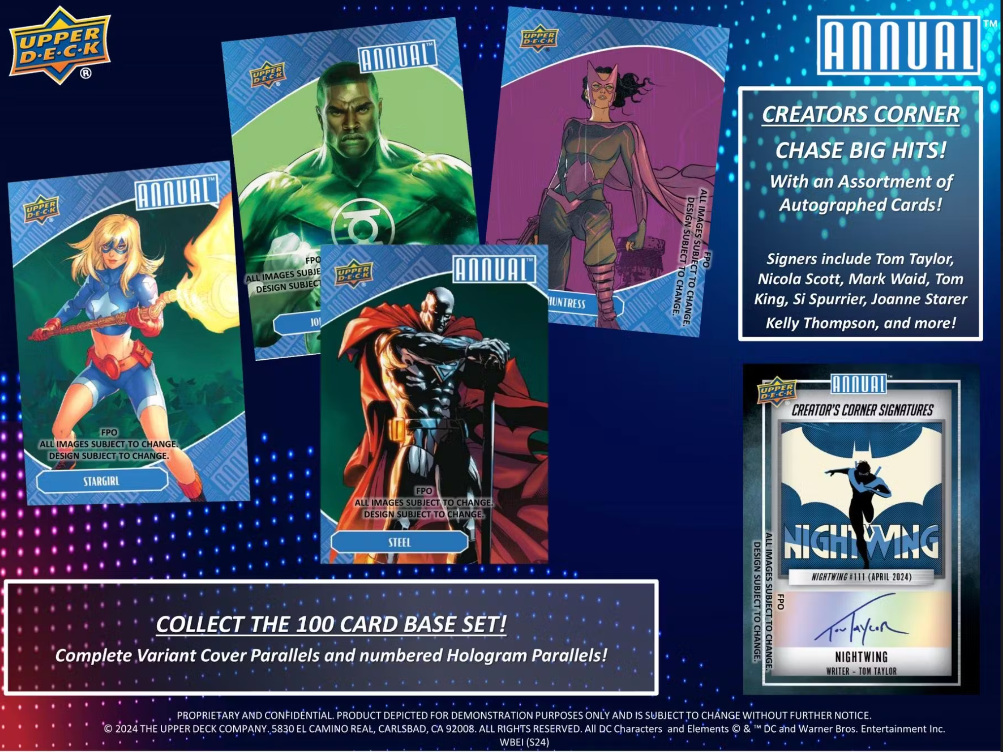 Upper Deck DC Annual Hobby Box